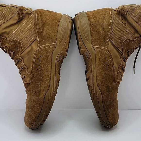 Belleville | C320 tan lace-up combat tactile boots | MENS 11.5 (wide) - Picture 8 of 10